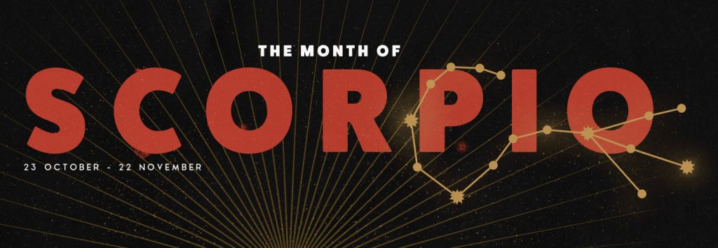 month of scorpio